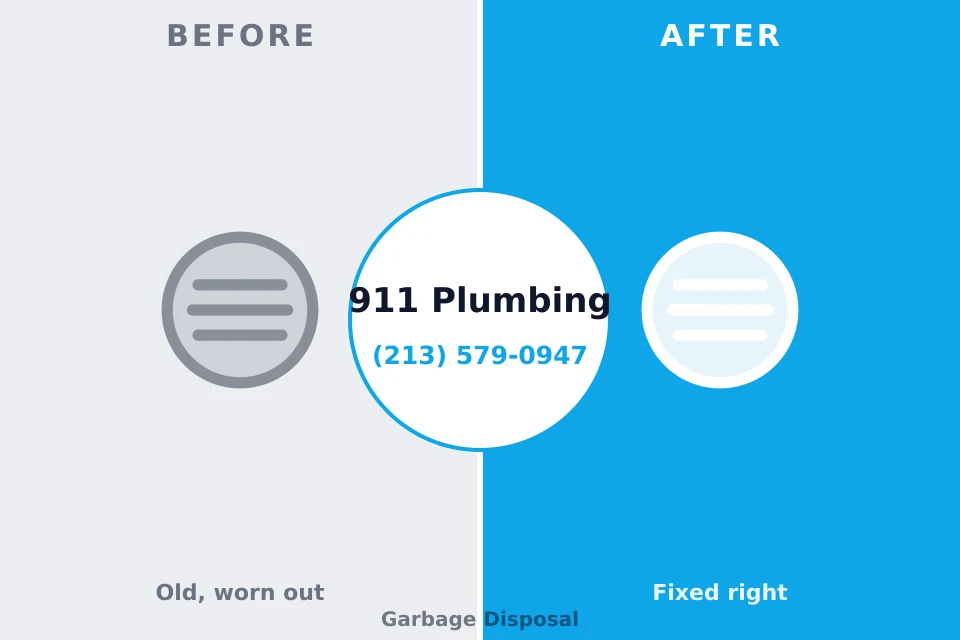 Before and after: plumbing repair St. Joseph, IL